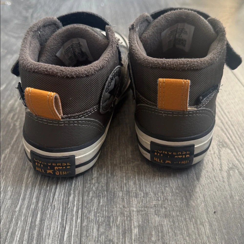 Converse Black and brown Kids Sneakers